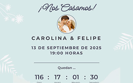 Web de Bodas Modelo Bergen