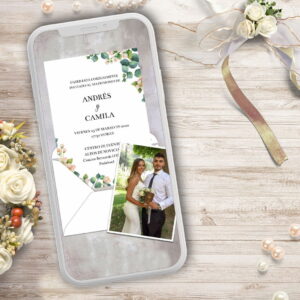 Sarah Vintage | Invitación de Boda Animada en Video